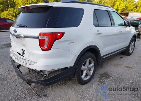 2019 Ford Explorer Xlt z USA, uszkodzony, nr VIN 1FM5K7D81KGB15947